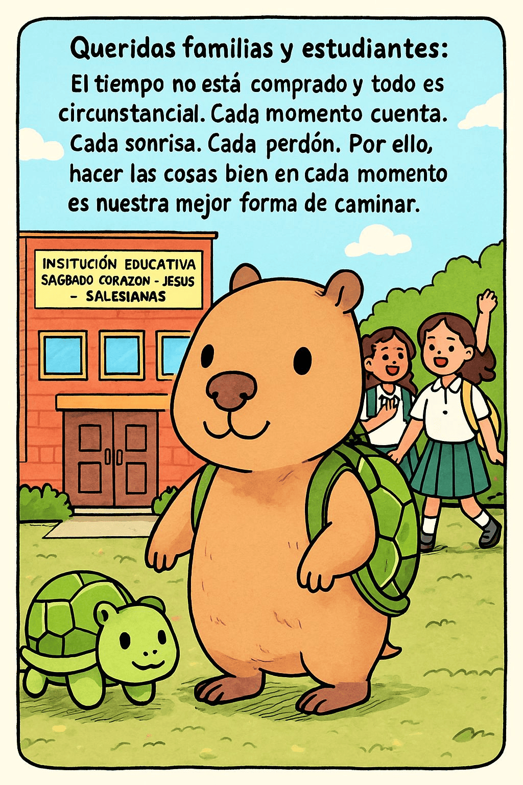 Miro nos invita a crecer con el corazón